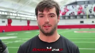 Tanner Mordecai Emerges as a Leader for the Badgers
