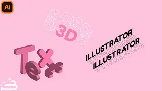3D Text in Adobe Illustrator