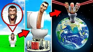 GTA 5 - SKIBIDI TOILET KLEIN zu RIESIG upgraden!!