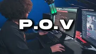 pov - youre in the studio with an industry producer