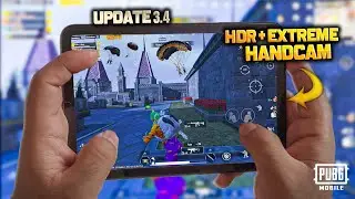 Ipad Mini 6 PUBG Test | Ipad Mini 6 Handcam | New Update Aggressive Gameplay🔥
