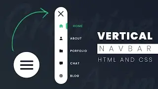 Creative - Vertical Navbar in Html And CSS | Vertical Navigation Menu Bar | Coder Snap