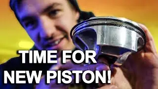 TIME FOR NEW PISTON? // KTM EXC-F SUPERMOTO