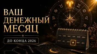 КОГДА К ВАМ ПРИДУТ ДЕНЬГИ? Астрологический прогноз до конца 2026 для каждого знака зодиака