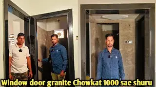 Window Door Chowkat Granite Frame Price square feet and lumpsum