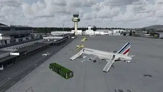 Prepar3D - AF952 Nice → Salzburg de A319 Shared Cockpit