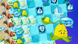 Can Winter Melon & Kernel-pult Kills Tons of Zombies? - Plants Vs Zombies 2 [Frostbite Caves]