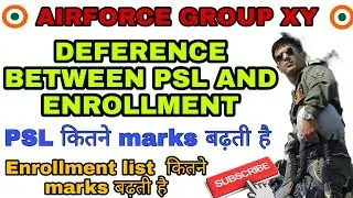 deference between airforce psl and enrollment list|airforce psl list 2021|airforce enrollment list
