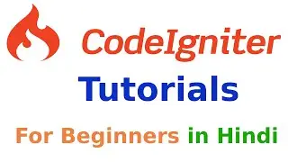 CodeIgniter Overview: CodeIgniter tutorial for beginners step by step - Lesson 1