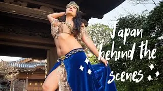 Belly Dance Photography TOKYO Japan - behind the scenes