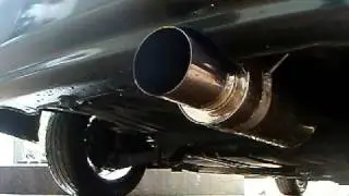Civic EK with HKS universal muffler