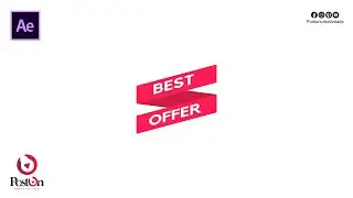 Simple Ribbon animation, After Effect, Basic Level
