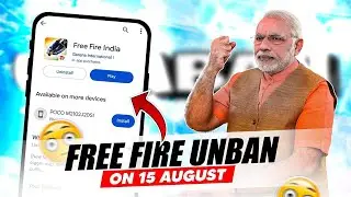 GOOD NEWS - Free Fire Unban On 15 August Confirm 😳 Garena Give Hints On Game Unban