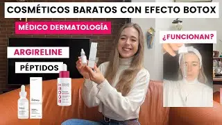 Dermatologist explains: Cheap cosmetics with Botox effect: Argirine, The Ordinary, Matrixyl. Do t...