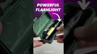 Pocket Flashlight for outdoor 🏕 | Camping Gadgets