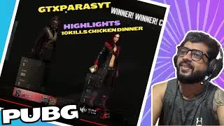 PUBG PC HIGHLIGHTS ||Duo Chicken Dinner|| 🔴10 KILLS🔴 #pubg #gtxparasyt