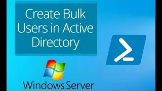 Active Directory: Automation for Creating Users in Bulk with PowerShell 🚀 