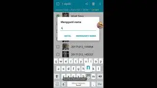 Untuk Pemula - Cara Mengganti Nama File, Foto dan Video di Android