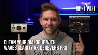 Clean Your Dialogue With WAVES CLARITY VX DEREVERB PRO | How to Audio Post Production Tutorials