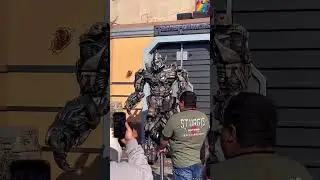 Трансформеры на киностудии  Юниверсал #трансформеры #transformers #universalstudios