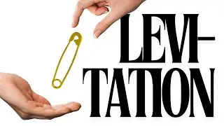 SEE THE SECRET?? LEVITATION TRICK EXPERIMENT & TUTORIAL