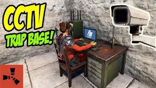 *THE NEW CCTV TRAP BASE!* TRAPPING UNSUSPECTING PLAYERS!  | Rust Trap Base Tester