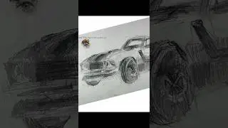 Rysuję Forda Mustanga #fordmustang #shorts