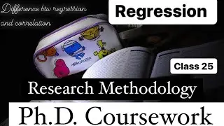 Regression | Regression with easy explanation| Difference between regression and correlation| Phd