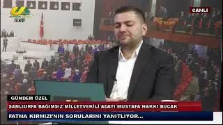 ŞANLIURFA BAĞIMSIZ MİLLETVEKİLİ ADAYI MUSTAFA HAKKI BUCAK 01052023