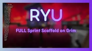 Flying on Pika with Ryu client ! | Full grim sprint scaffold and fly Bypass !