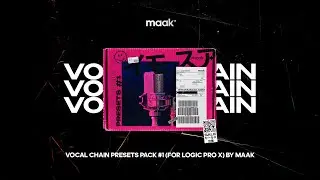 (FREE) Vocal Chain Presets Pack #1 (for Logic Pro X) 2023