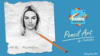 PicsArt Tutorial | PicsArt Pencil Art : How to Make a Creative Pencil Art | PicsArtGuru