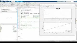 MATLAB Nonlinear Regression Example 3