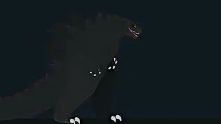 Godzilla Atomic Breath Animation test