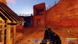 Rust. 5 Часов рейда за 1 минуту. Рейд мувик. Официальный сервер.