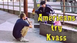 Americans Try Kvass for the First Time