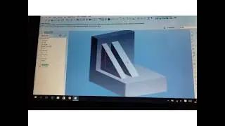 How to Sketch , Excude and use Rip Command in ProE creo5.0