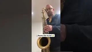 Sax solo! 🎷 Name the tune... 🤔