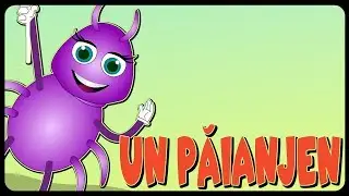 Un păianjen | Itsy Bitsy Spider in Romana