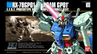 HGUC 013 RX-78GP01 Gundam GP01 | ProtoMet's Gunpla