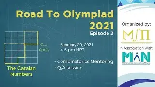 Episode 2 on Catalan numbers | MIN Road To Olympiad 2021