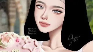 WATCH ME EDIT | HOW TO EDIT ZEPETO CHARACTER | IBISPAINT X | JADIE