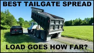 GRAVEL DELIVERY GATE SPREAD LIKE A PRO