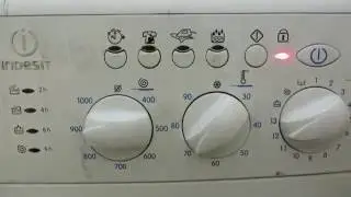 Indesit WISL 105 Washing Machine Repair - All Lights Are Flashing