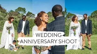 Recreating My Wedding Hairstyle + Anniversary Photoshoot Behind the Scenes