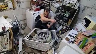 как разобрать стиральную машину hisense