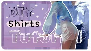 DIY Tutorial Video I Pocket Shirts with Free Pattern