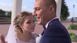Съёмка свадебного клипа. За кадром!