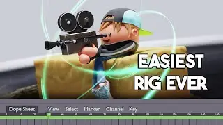 How to Easily Animate Butter Smooth Camera movements in Blender