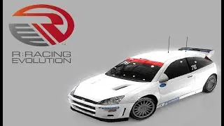R: Racing Evolution - White Ford Focus Drag Car